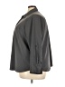Lands' End 100% Polyester Solid Gray 3/4 Sleeve Blouse Size 26W - photo 5