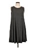 Mittoshop Solid Gray Casual Dress Size L (estimated) - photo 1