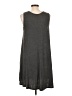 Mittoshop Solid Gray Casual Dress Size L (estimated) - photo 2