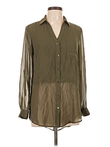 Candie's Long Sleeve Blouse (view 1)