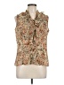 Relativity Tan Sleeveless Blouse Size L (petite) - photo 1