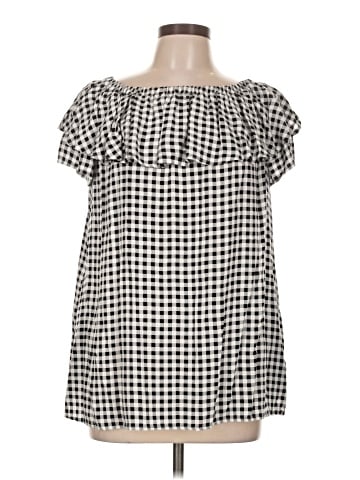 Neiman Marcus Short Sleeve Blouse (view 1)