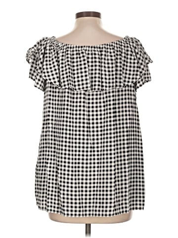 Neiman Marcus Short Sleeve Blouse (view 2)