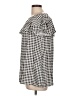 Neiman Marcus Gray Short Sleeve Blouse Size L - photo 5
