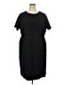 Lands' End Black Cocktail Dress Size 24 - photo 1
