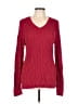 Croft & Barrow 100% Cotton Red Pullover Sweater Size L - photo 1