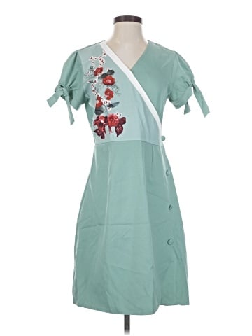 Plains & Prints Casual Dress (view 1)