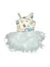 Revolution Dancewear 100% Polyester Silver Leotard Size 3T - photo 1