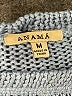 Anama 100% Acrylic Solid Blue Pullover Sweater Size M - photo 7