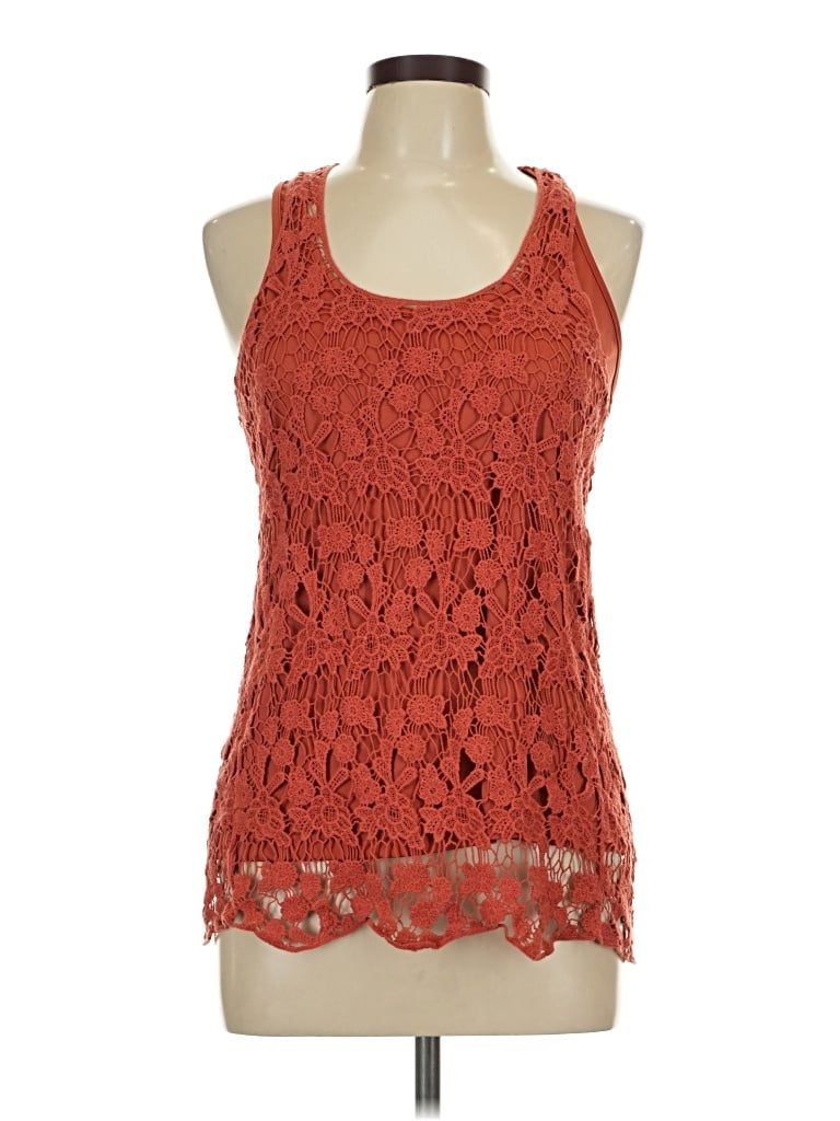 Pre-owned Ultra Pink Sleeveless Blouse In Red