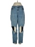 Rewash 100% Cotton Hearts Blue Jeans Size 5 - photo 1