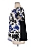 Daniel Rainn Floral Blue Short Sleeve Blouse Size 1X - photo 5
