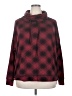 Maurices Plaid Burgundy Pullover Sweater Size 20 (2) - photo 1
