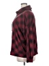 Maurices Plaid Burgundy Pullover Sweater Size 20 (2) - photo 5