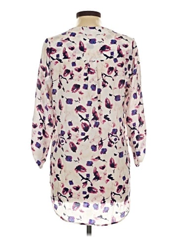 Amour Vert Long Sleeve Silk Top (view 2)