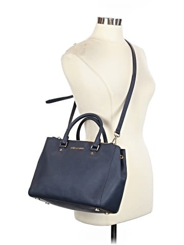 MICHAEL Michael Kors Leather Satchel (view 2)