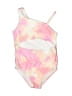 Carter's Tie-dye Pink One Piece Swimsuit Size 4 - photo 1