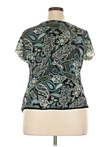 JL Studio Short Sleeve Blouse (view 2)