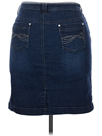 Style&Co Denim Skirt (view 2)