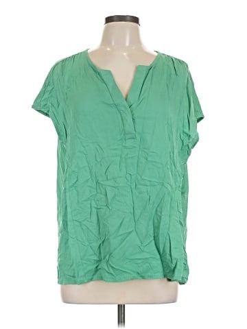 Nine West Short Sleeve Blouse (view 1)