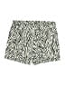 Workshop Animal Print Ivory Shorts Size 10 - photo 2