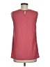 Left Coast by Dolan 100% Polyester Red Sleeveless Blouse Size M - photo 2