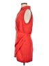 Do & Be 100% Polyester Solid Red Cocktail Dress Size M - photo 5