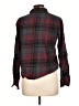 Volcom 100% Cotton Plaid Burgundy Long Sleeve Button-Down Shirt Size 12 - photo 2