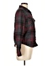 Volcom 100% Cotton Plaid Burgundy Long Sleeve Button-Down Shirt Size 12 - photo 4