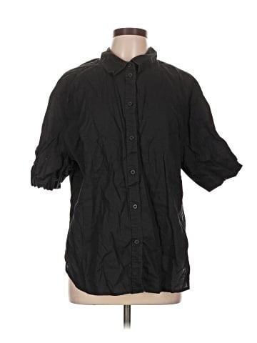 H&M 3/4 Sleeve Button-Down Shirt (view 1)