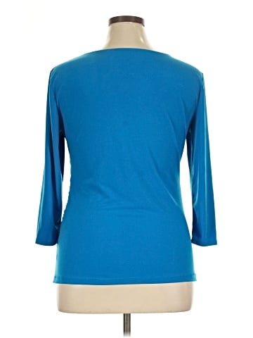 New York & Company 3/4 Sleeve Top (view 2)