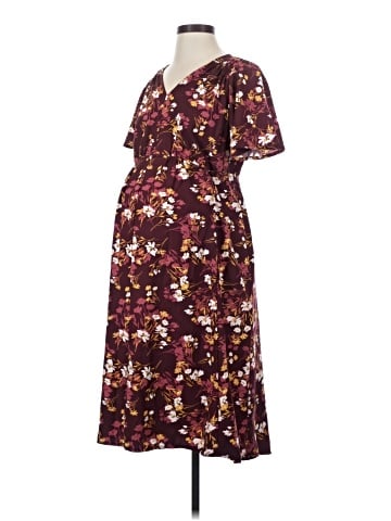 Isabel Maternity Casual Dress (view 1)