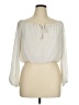 Guess 100% Polyester Ivory 3/4 Sleeve Blouse Size L - photo 1