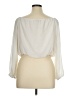 Guess 100% Polyester Ivory 3/4 Sleeve Blouse Size L - photo 2