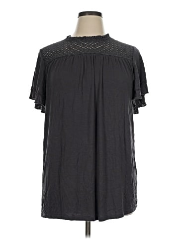 Suzanne Betro Short Sleeve Turtleneck (view 1)