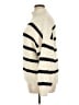 H&M Stripes Ivory Turtleneck Sweater Size XL - photo 5