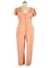 ASOS Design Hearts Orange Jumpsuit Size 14 - photo 1