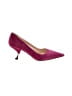 Prada Color Block Burgundy Heels Size EU 38 - photo 1