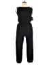 Velocity Solid Black Jumpsuit Size L - photo 1