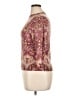 Talbots 100% Cashmere Paisley Burgundy Cashmere Pullover Sweater Size XL - photo 5