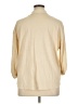 M Magaschoni Ivory 3/4 Sleeve Button-Down Shirt Size XL - photo 2