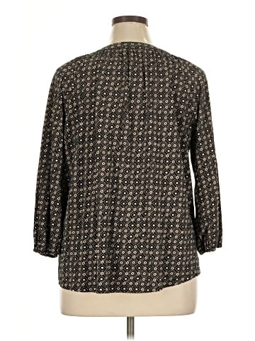 Chaps 3/4 Sleeve Blouse (view 2)