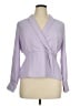 J.Crew 100% Polyester Purple Long Sleeve Blouse Size 16 - photo 1