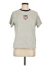 Nike 100% Cotton Gray Short Sleeve Top Size M - photo 1