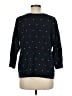 J.Jill Polka Dots Black Pullover Sweater Size Med Petite - photo 2