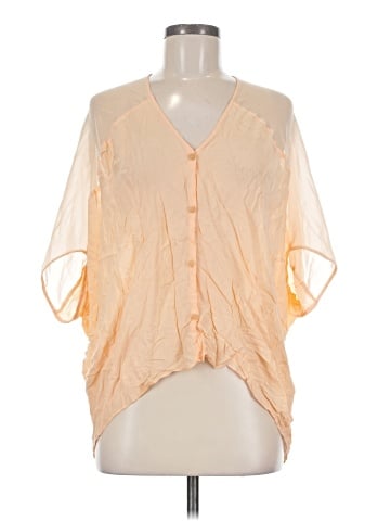 Helmut Lang Short Sleeve Blouse (view 1)