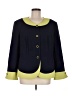Emily... Color Block Green Blazer Size M (estimated) - photo 1
