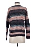 Say What? 100% Acrylic Color Block Blue Pullover Sweater Size XS - photo 2