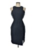 GB 100% Polyester Solid Gray Cocktail Dress Size L - photo 1
