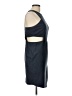 GB 100% Polyester Solid Gray Cocktail Dress Size L - photo 4